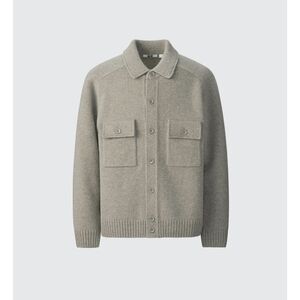 LEMAIRE X UNIQLO Lambswool Knitted Jacket